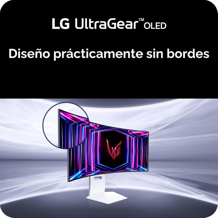 LG 34GS95QE Monitor de juegos Ultragear OLED curvo de 34 pulgadas W...