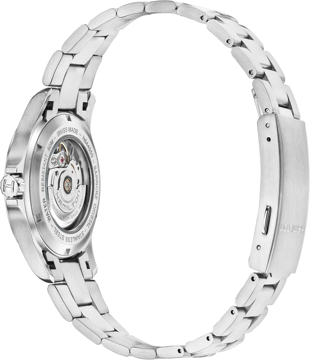 Hamilton Khaki Field King Reloj automático para hombre, caja de acero