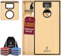 Conjunto de Tableros de Cornhole con Bolsas, Tamaño Regulado de 4x2 ft Tableros de Madera