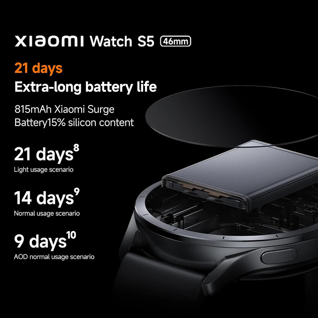 XIAOMI Reloj S5 1.811 in Reloj Inteligente Presión Arterial Frecuencia