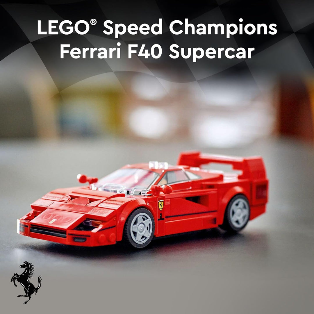 LEGO Speed Champions Ferrari F40 Supercar juego de