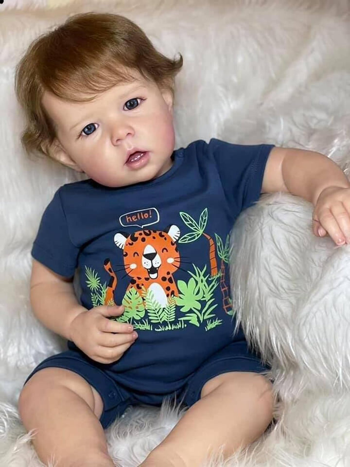 Anano - Muñecas Reborn para niños pequeños, niño Liam de 20 pulgada...