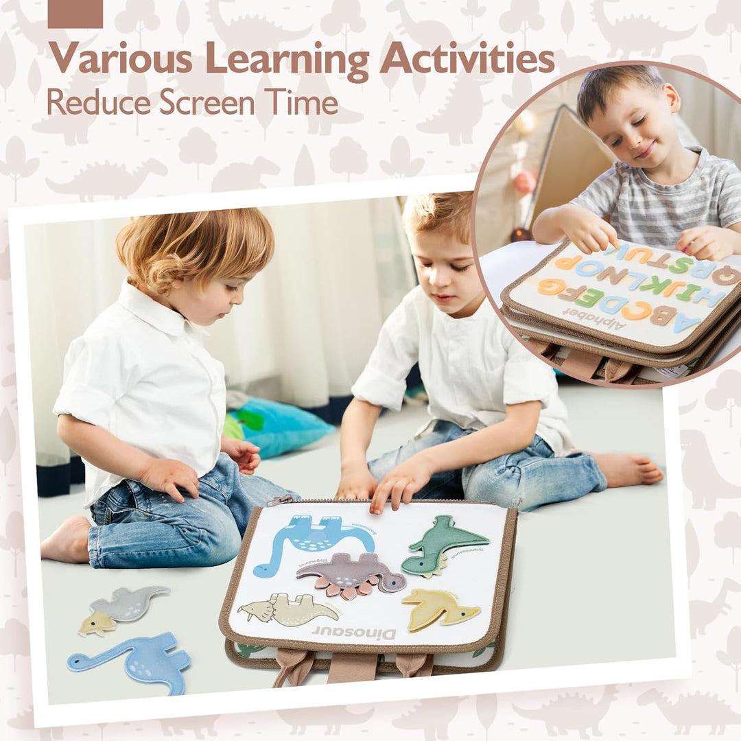 hahaland Montessori Tabla de Actividades para Niños Pequeños Juguet...