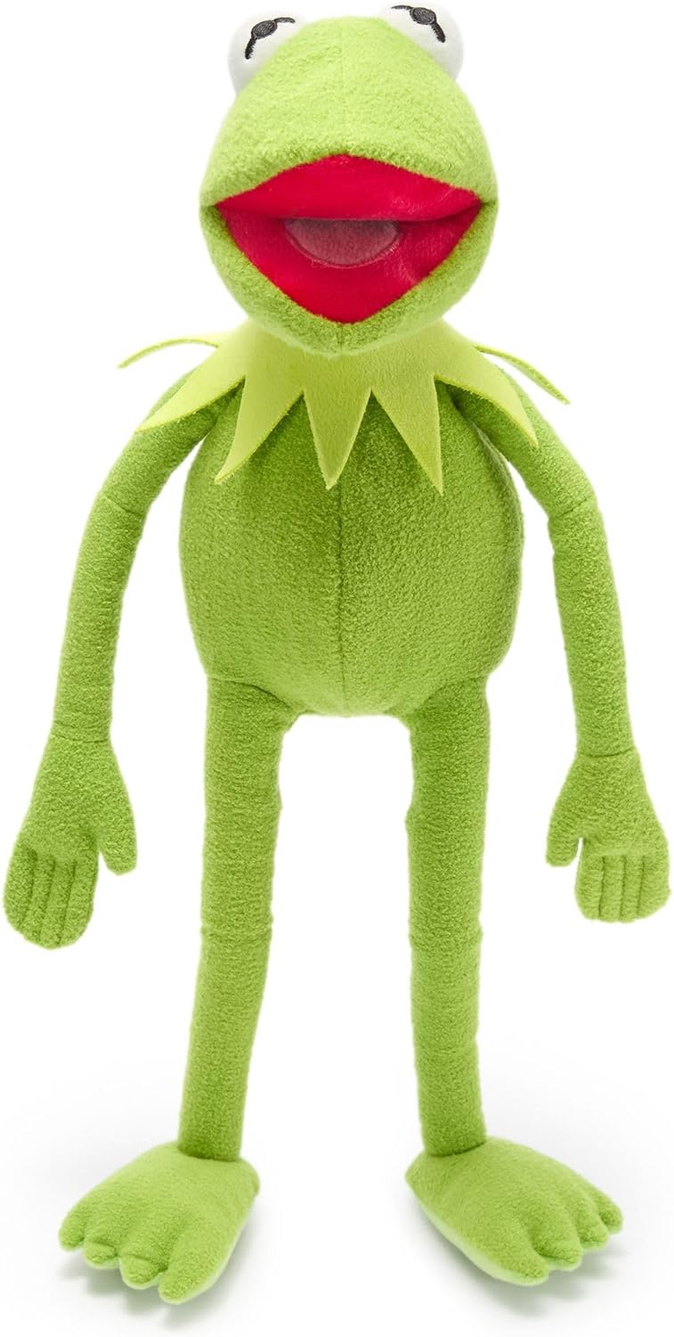 Disney Store Kermit - Juguete suave mediano para niños, personaje d...