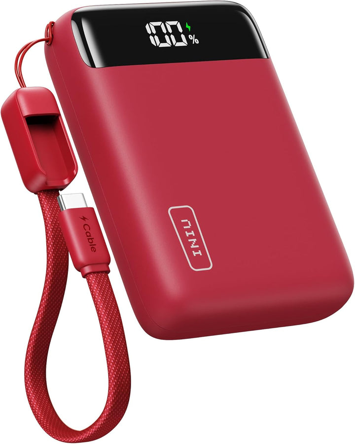 INIU Cargador portátil, 22.5 W, 20000 mAh, carga rápida, pequeño ba...