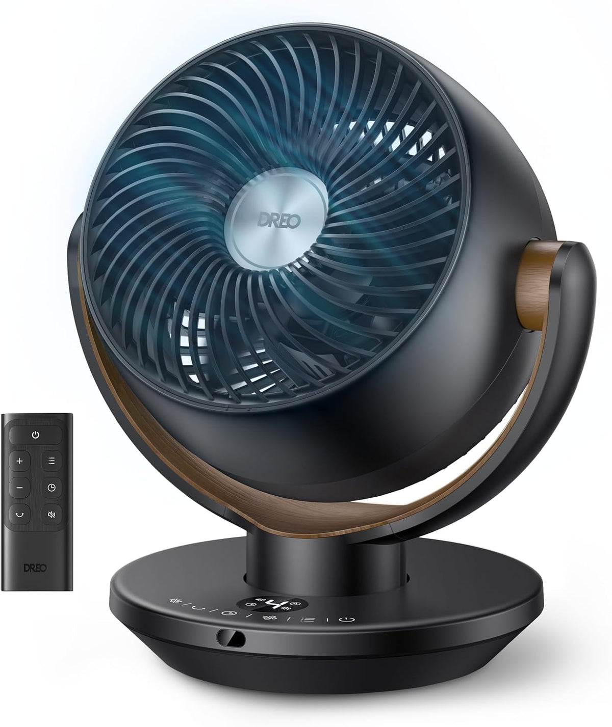 Dreo Ventilador para dormitorio, ventilador circulador de aire de e...