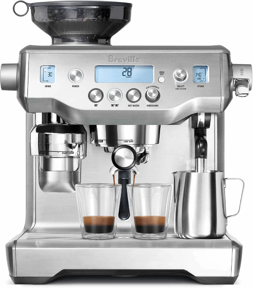Breville Máquina Espresso Oracle, BES980XL de plata