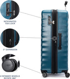 Travelpro Maxlite Air V2 Equipaje rígido expandible, Verde azulado