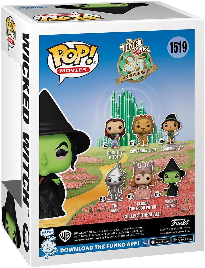 Funko Pop! Movies: The Wizard of Oz - The Wicked Witch - Figura de...
