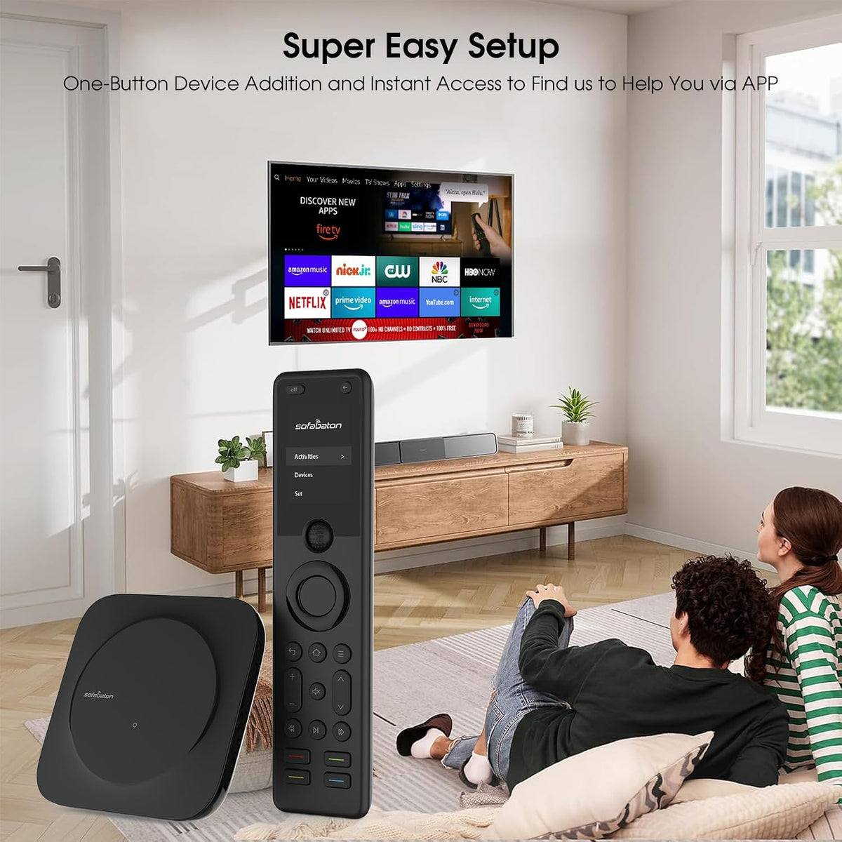 SofaBaton Mando a distancia universal con Poweful Hub y APP