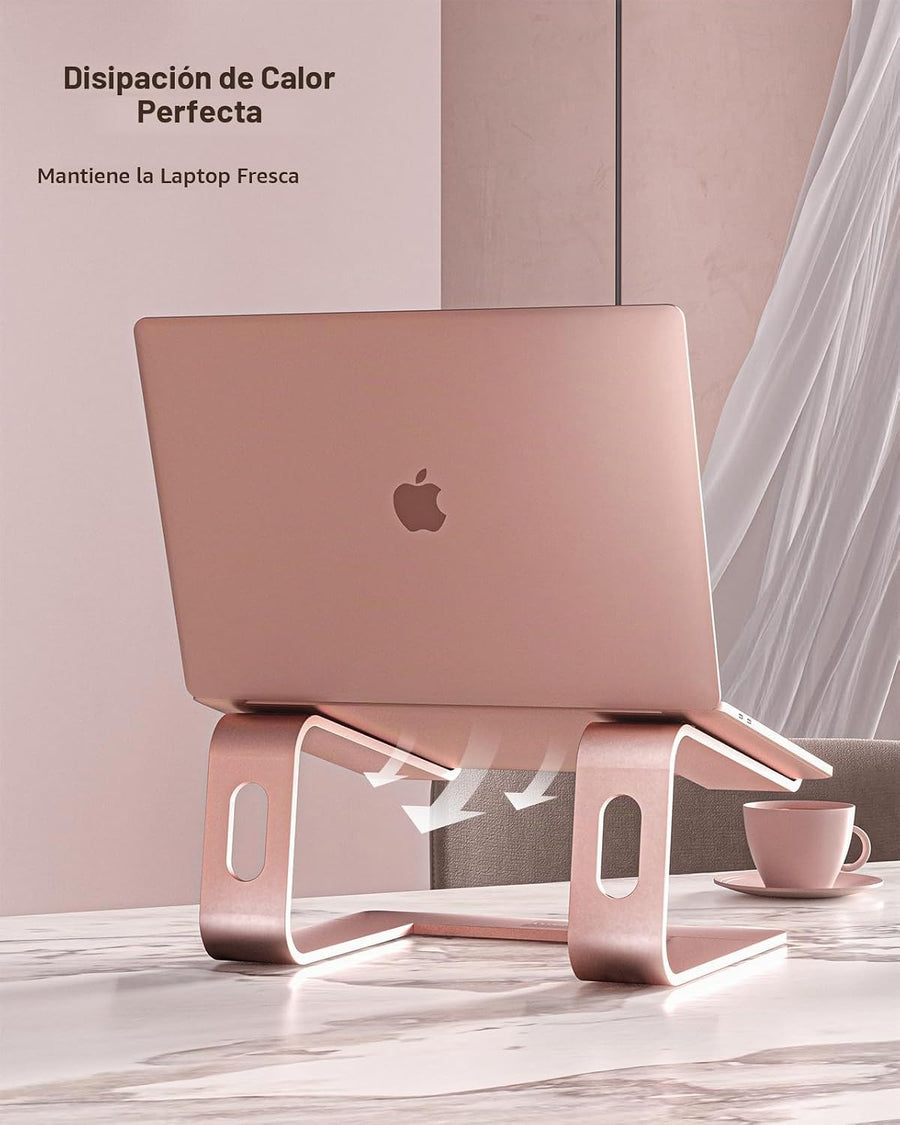 Nulaxy - Soporte para laptop, soporte de aluminio ergonómico para c...