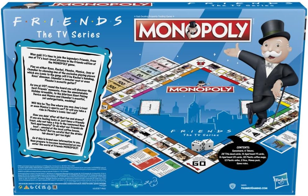 Monopoly: Friends TV Series Edition Juego de mesa