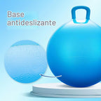 Pelotas Saltarinas para Niños de 3-8 Años, Pelota Rebotante de 18 Pulgadas con Asa, Saltarina Inflable de 18", Juguetes de Salto de 45cm, Juguetes de Salto de Jardín, Regalos para Niñas y