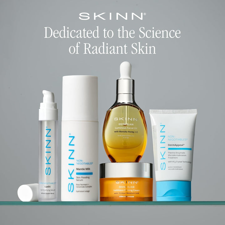 SKINN Lip6X - Suero amplificador de labios, con péptidos, suero hid...
