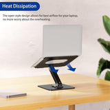 BESIGN LSX7 - Soporte para laptop con base giratoria de 360 grados,...
