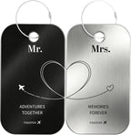 Etiquetas de equipaje inteligentes para parejas: QR-Scan Lost