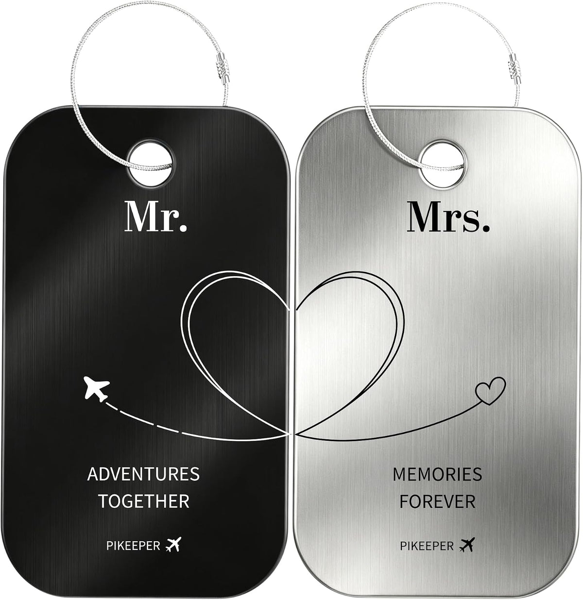 Etiquetas de equipaje inteligentes para parejas: QR-Scan Lost