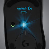 Logitech Ratón inalámbrico para juegos G703 Lightspeed con sensor H...