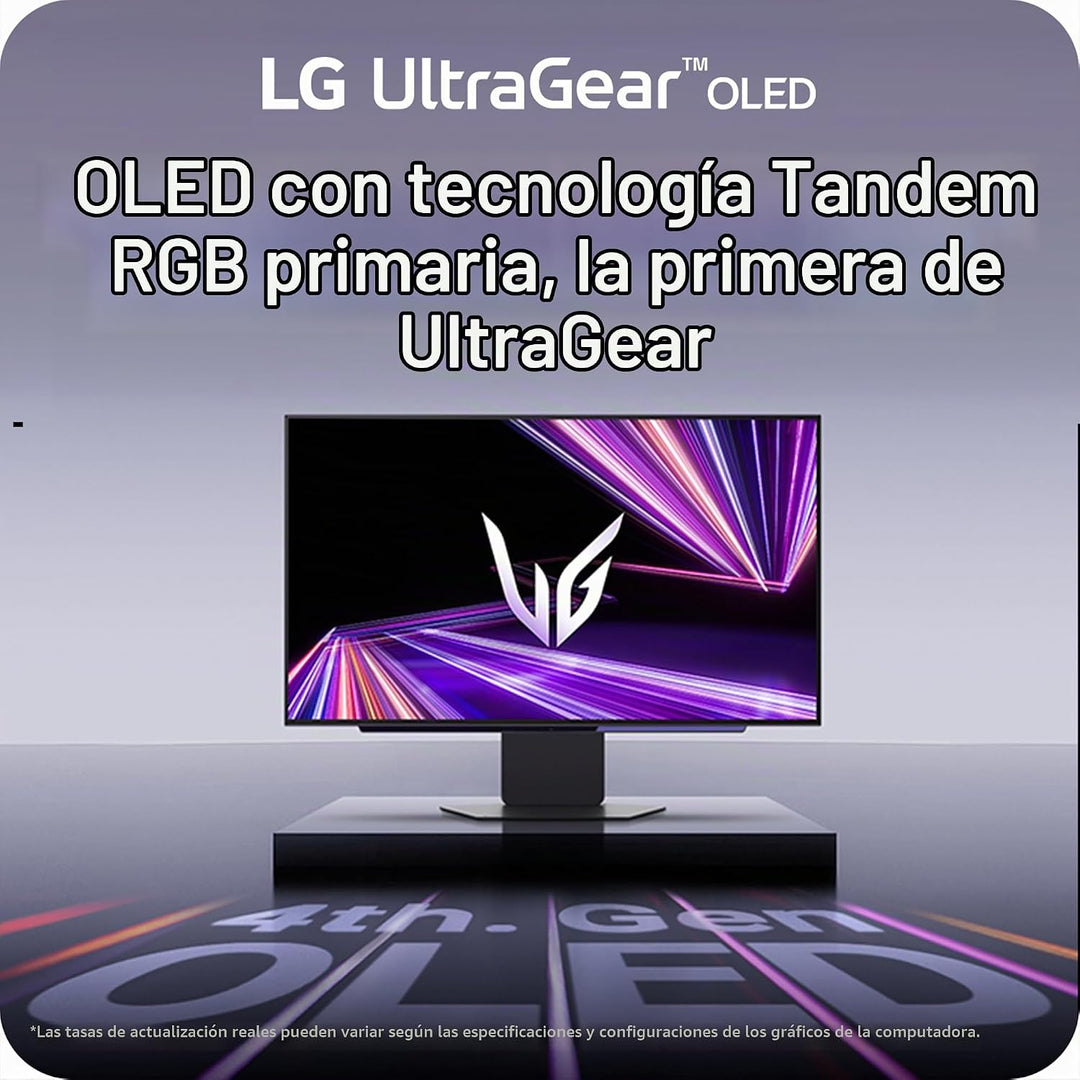 LG 27GX700A-B Monitor de juegos Ultragear QHD de 27 pulgadas (2560...