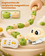 Juguete de serpiente de control remoto para niños, juego de