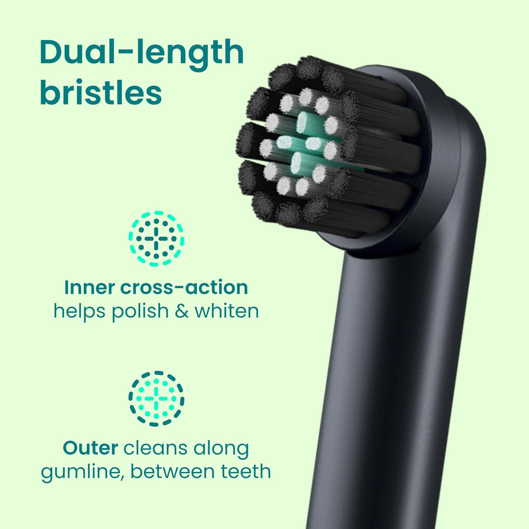 quip Rev - Cabezales de cepillo de dientes eléctricos oscilantes, p...