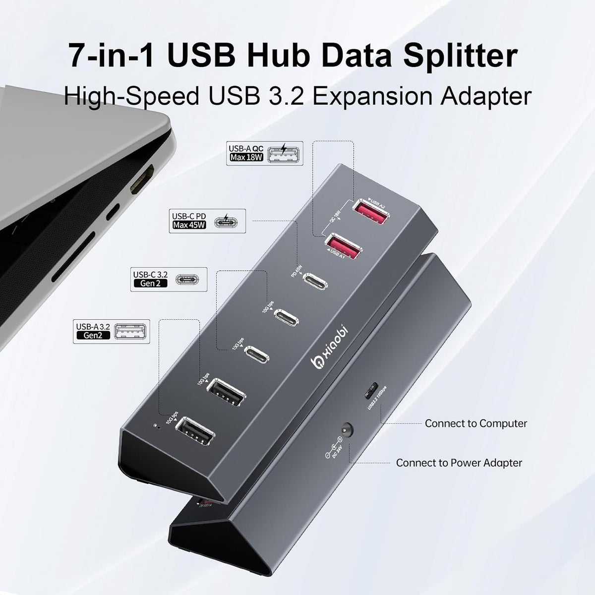 xiaobi, Bi-H8124PQ, hub USB 7