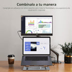 MNN Monitor portátil de 15.6 pulgadas FHD 1080P USB C HDMI Gaming,...