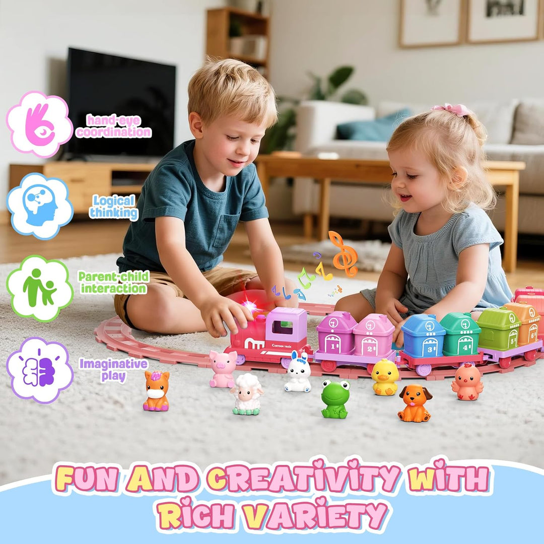 Juguetes de aprendizaje para niños pequeños de 1, 2, 3 años, juego...