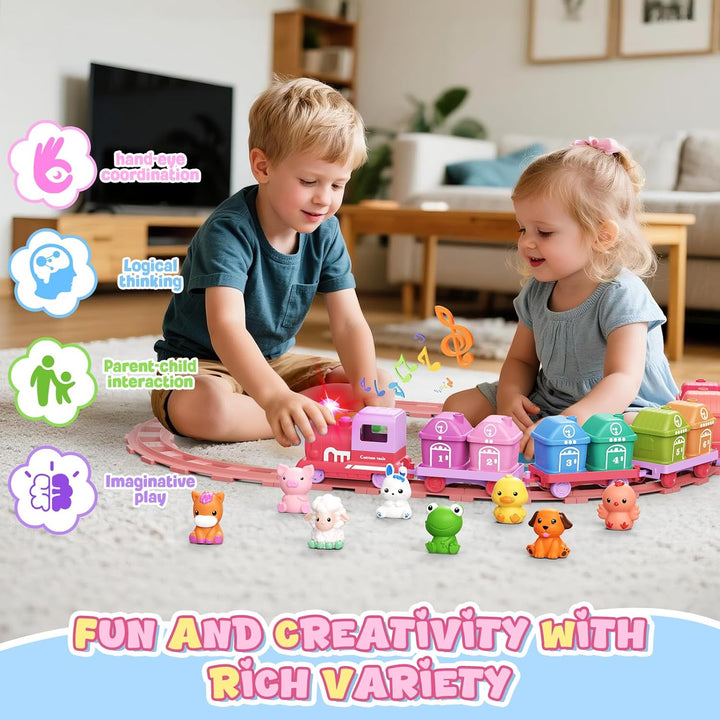 Juguetes de aprendizaje para niños pequeños de 1, 2, 3 años, juego...