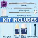 Kit de reparación dental dental con óxido de zinc Eugenol cemento d...