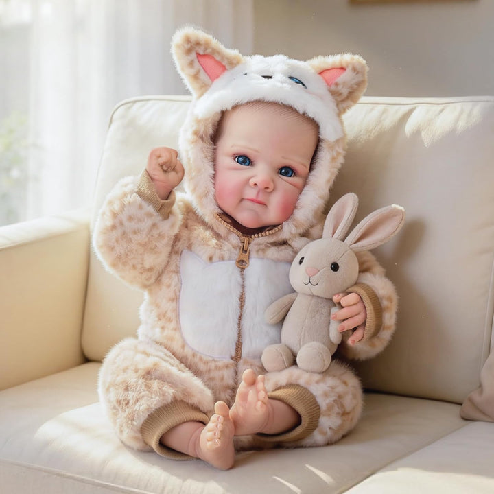 FOCKOF Muñecas realistas de bebé Reborn de 18 pulgadas, muñeca de b...