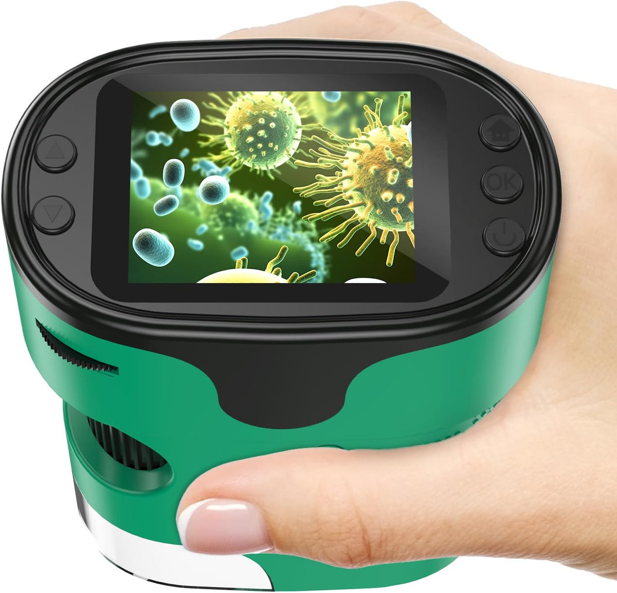 Microscopio Digital para Niños, Regalo Científico: Kit de Juguete STEM Completo para Edades de 4 a 12