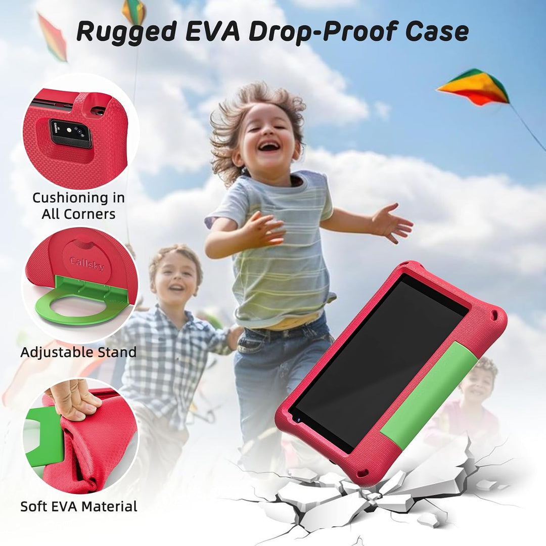 Tableta para niños de 8 pulgadas, Android 15, Octa-Core 12 GB de RA...
