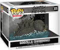 Funko Pop! Deluxe: Godzilla Minus One - Godzilla (Natación) - Figura de vinilo coleccionable - Idea de regalo - Producto oficial - Juguetes para niños y adultos - Fans de terror/ciencia ficción