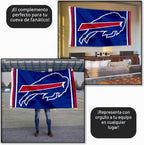 Bandera grande de Buffalo Bills de 3x5 pies