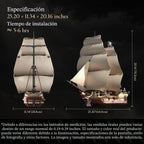 Wise Block Assassin's Creed - Juego de construcción de barcos piratas con