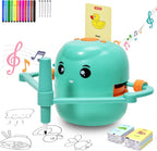 Robot de dibujo para niños, 150 tarjetas de juguete para edades de 3, 4, 5