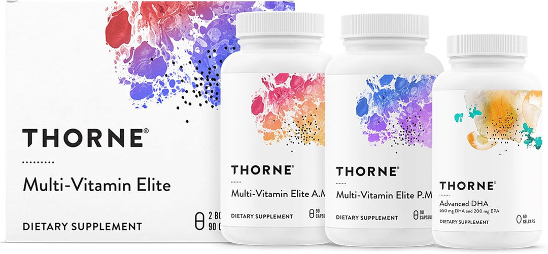 THORNE - Paquete de bienestar de día y noche - Multi-Vitamina Elite...