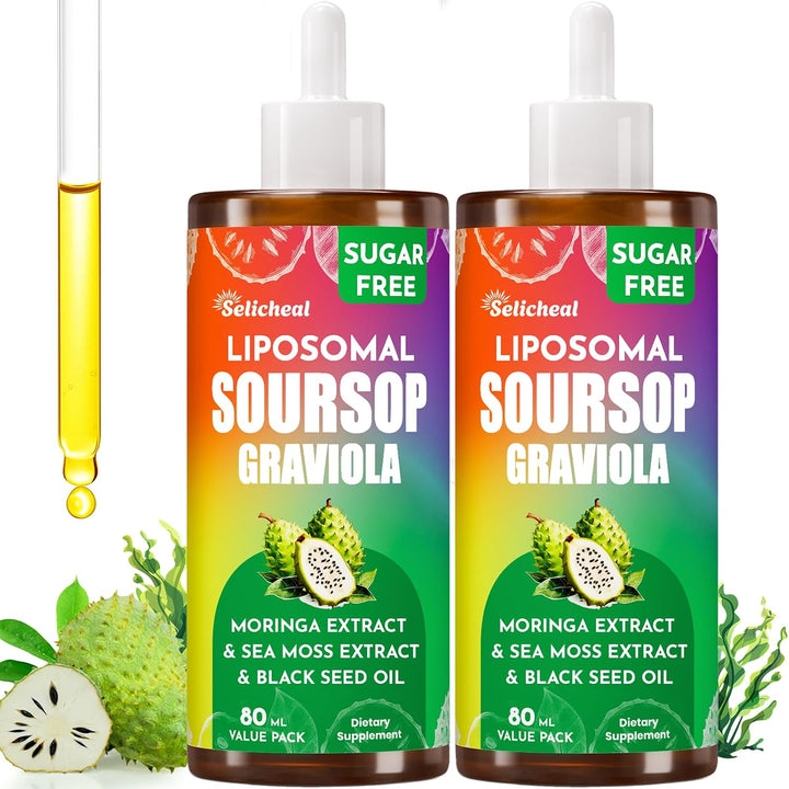 Soursop Bitters Liquid 880 MG, gotas multivitamínicas de guanábana...