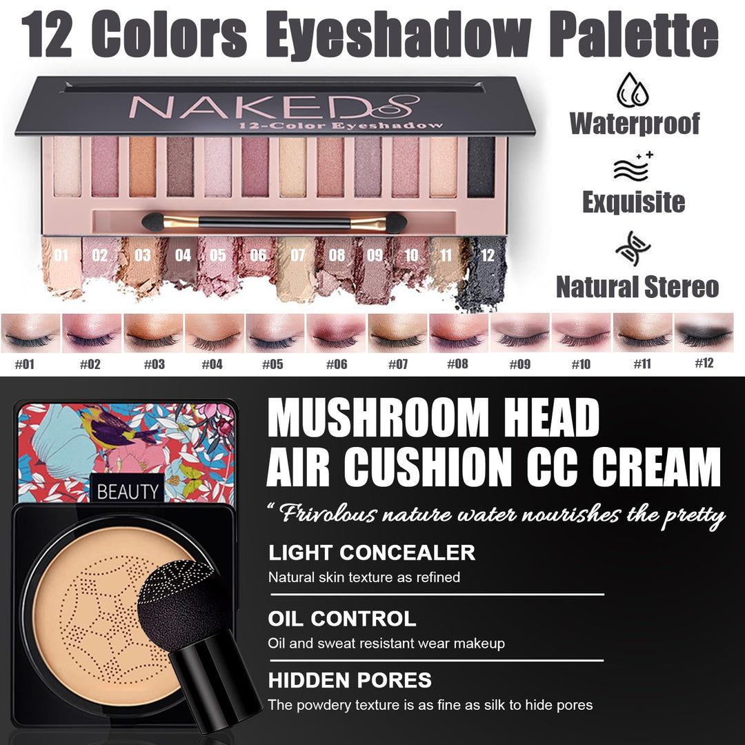 Kit de maquillaje todo en uno para mujeres, kit completo, set de re...