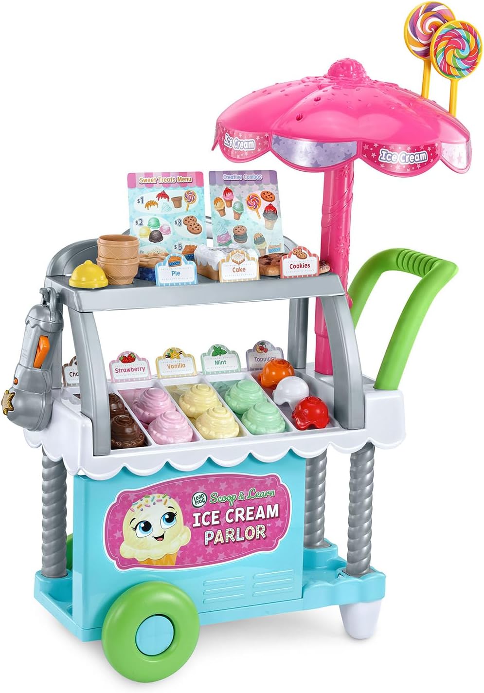 LeapFrog Scoop and Learn Ice Cream Parlor - Juguete de rol para niños