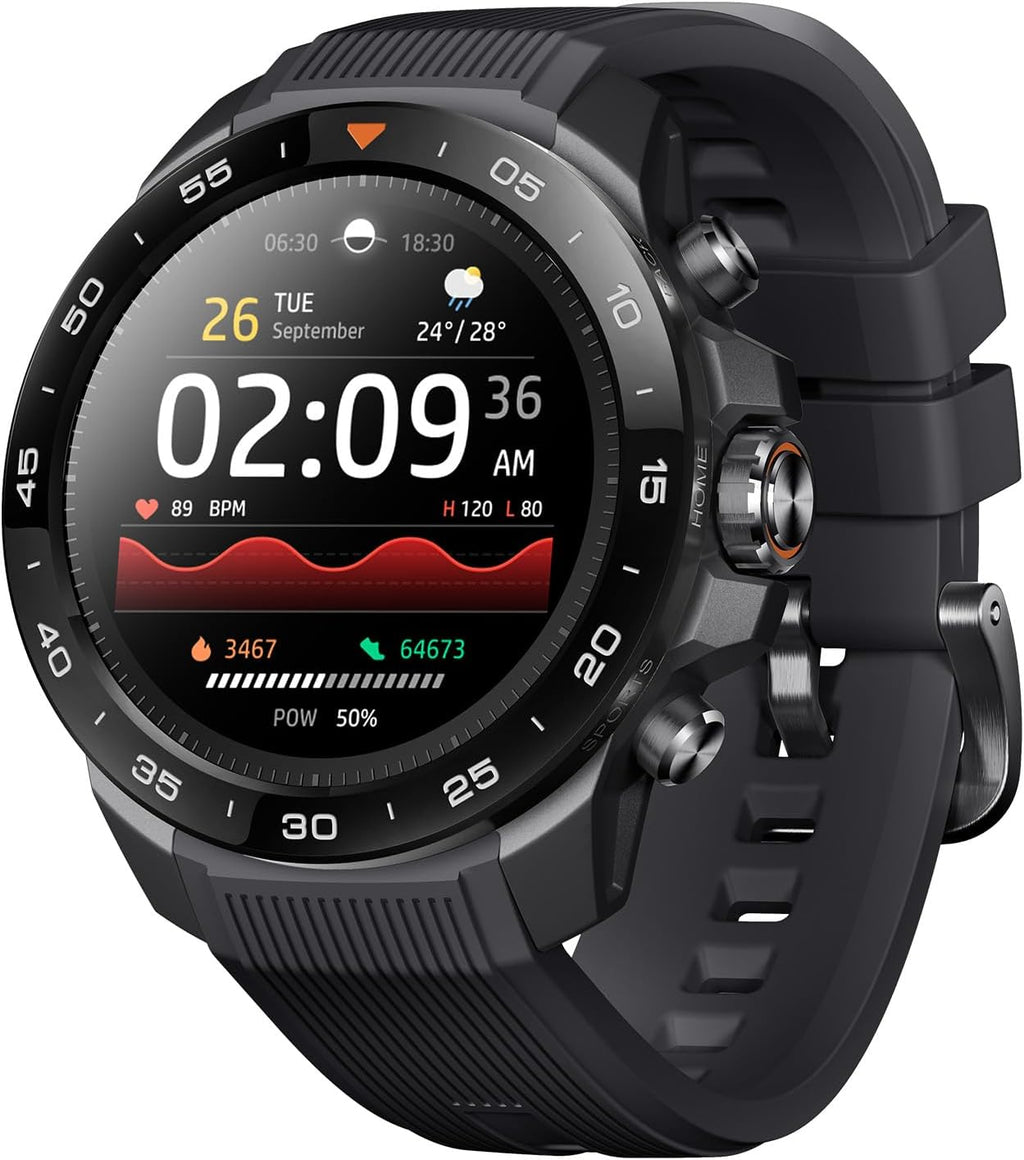 mibro GS Explorer S - Reloj inteligente resistente para hombre, bisel de