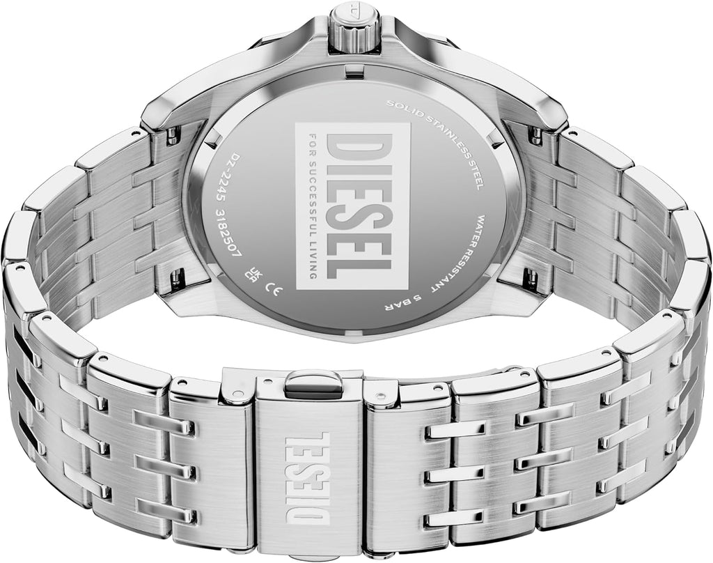 Reloj para hombre Diesel Stinger Three-Hand de acero inoxidable (Modelo: DZ2245)