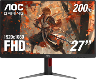AOC 27G4H - Monitor de juegos de 27 pulgadas, Full HD 1920x1080, pa...