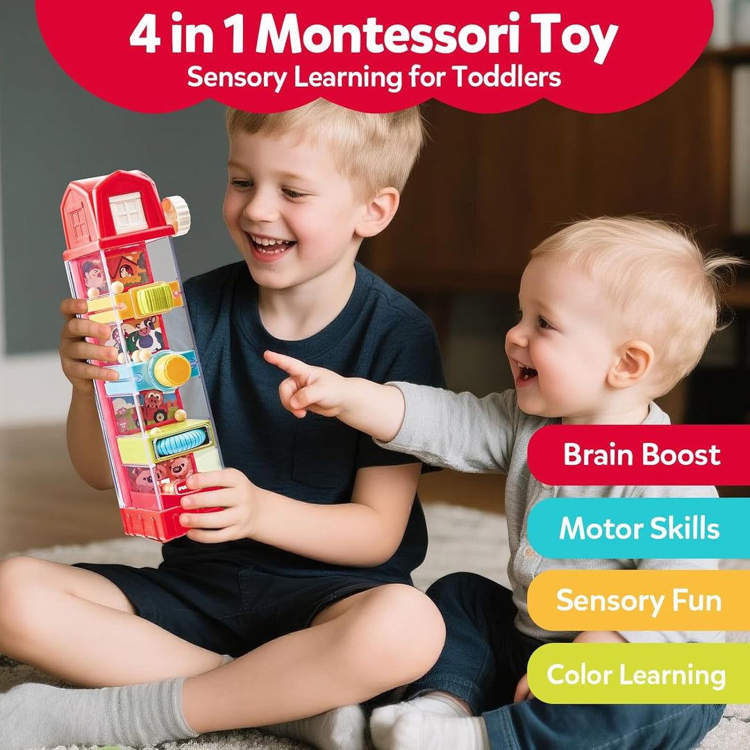 Juguetes Montessori para niños de 2 a 3 años - Juguete de