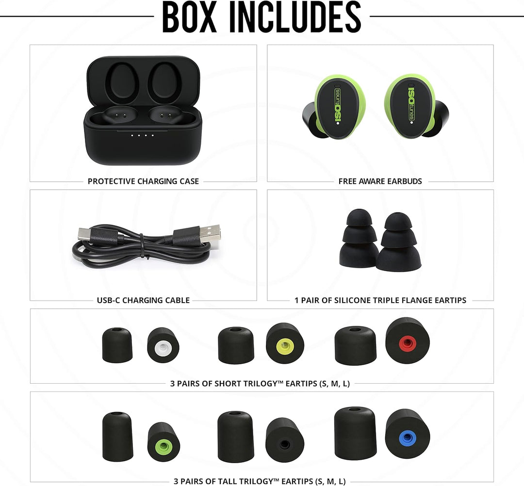 ISOtunes Protección auditiva gratuita auriculares