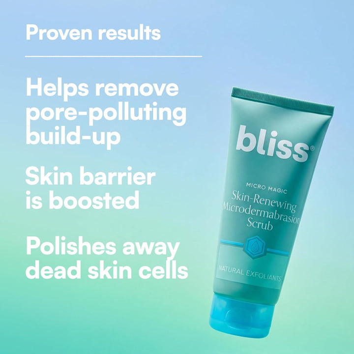 Bliss Micro Magic Exfoliante de microdermoabrasión renovador de la...