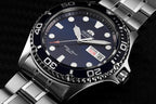 Orient Reloj de buceo automático / de cuerda manual de acero inoxidable para hombre, japonés, 200 metros