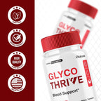 Glyco Thrive Capsules, píldoras de suplemento de apoyo sanguíneo GlycoThrive