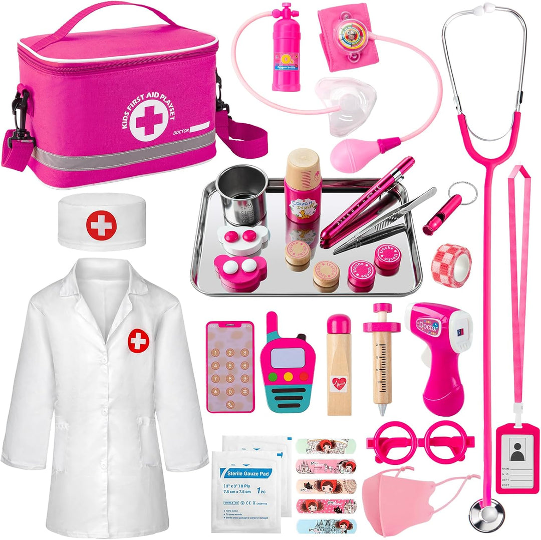 Kit médico para niños y niñas 34 piezas para niños